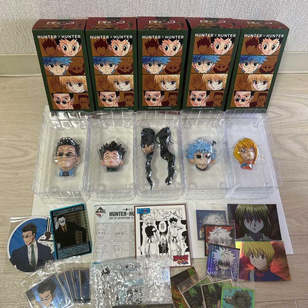 箱あり HUNTER×HUNTER RofJ フェイスマグネット コレクション - メルカリ