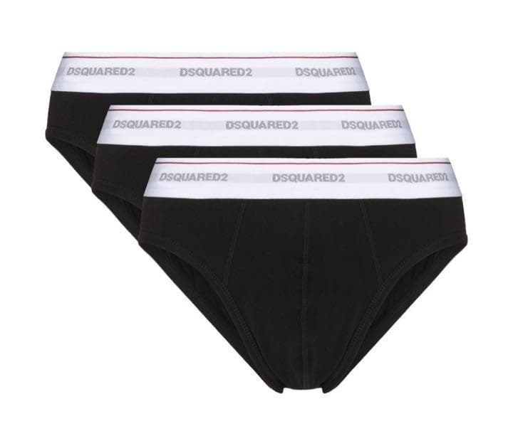 新品正規品　ディースクエアード　黒　ブリーフ　Sサイズ