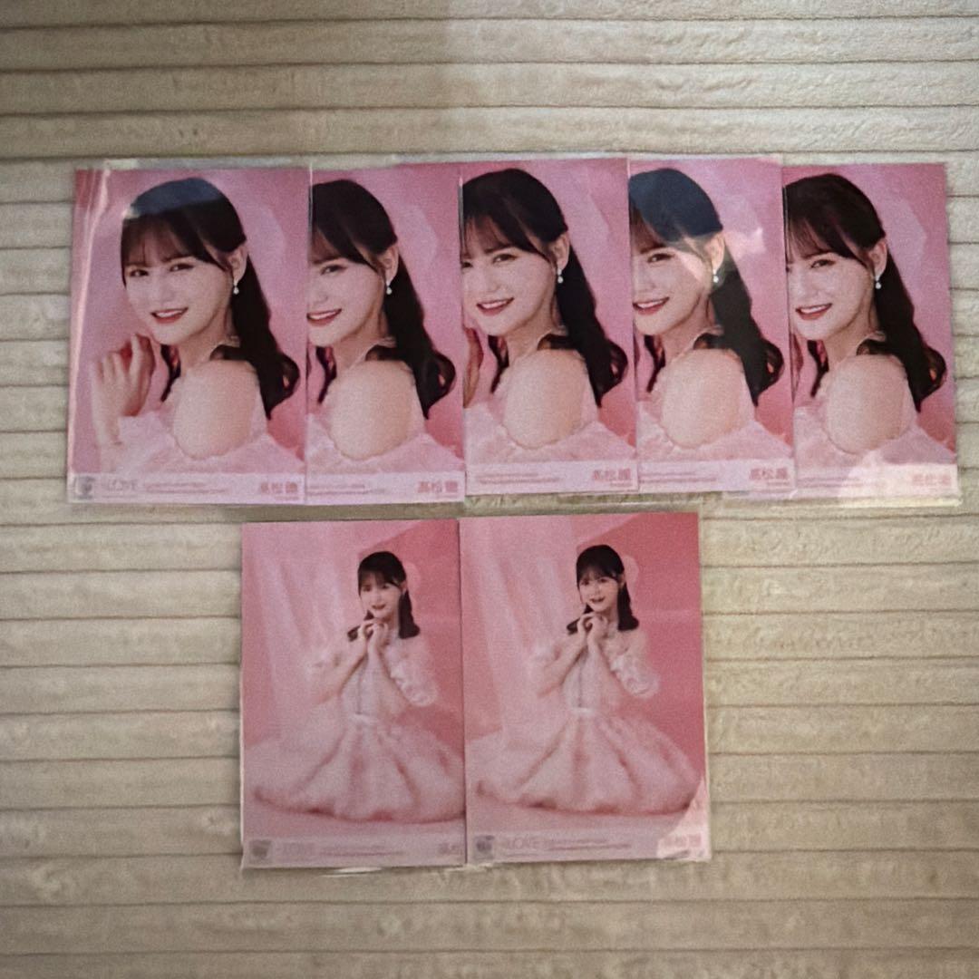 髙松瞳 生写真 ピンキー衣装 6周年 - メルカリ