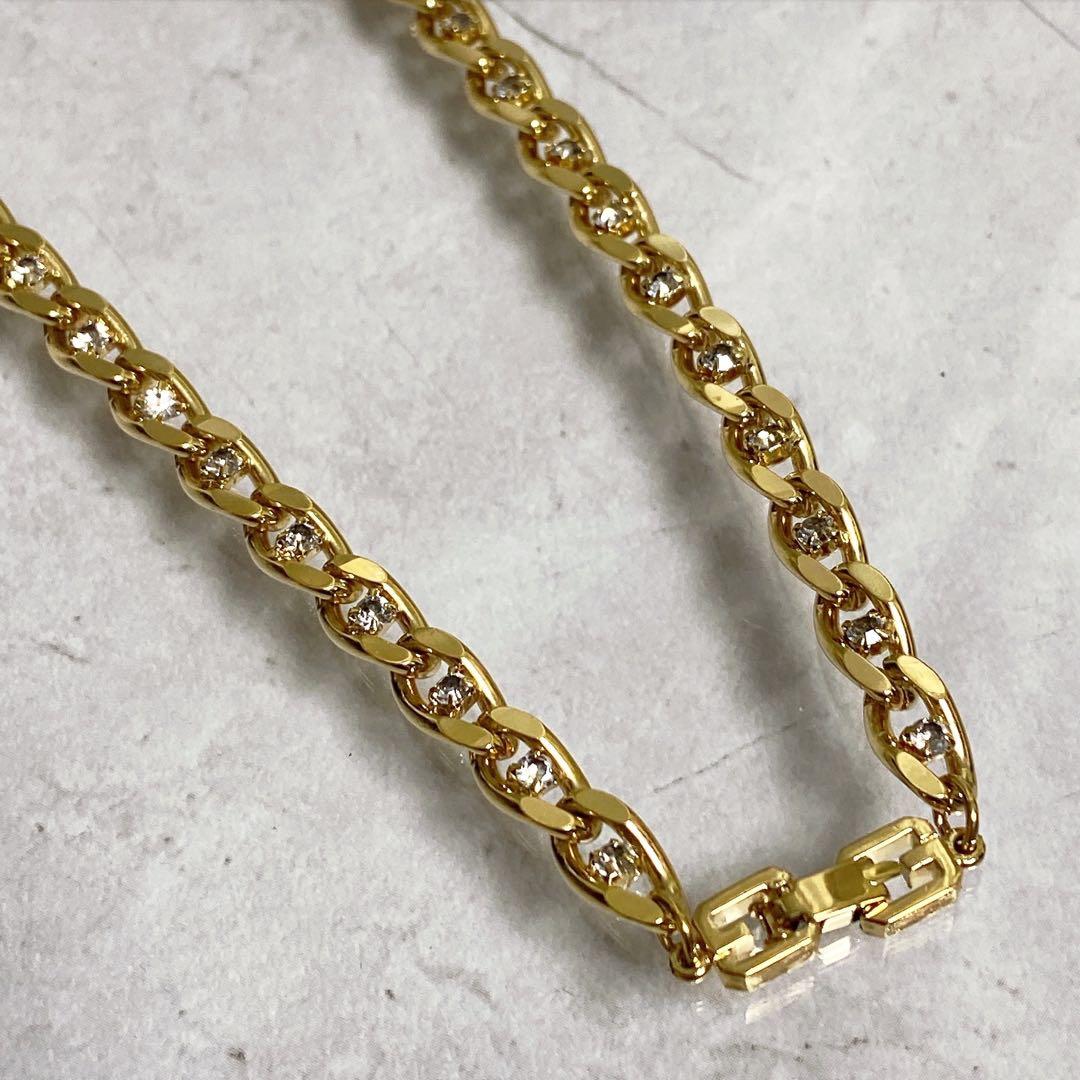 GIVENCHY ジバンシー ネックレス ラインストーン