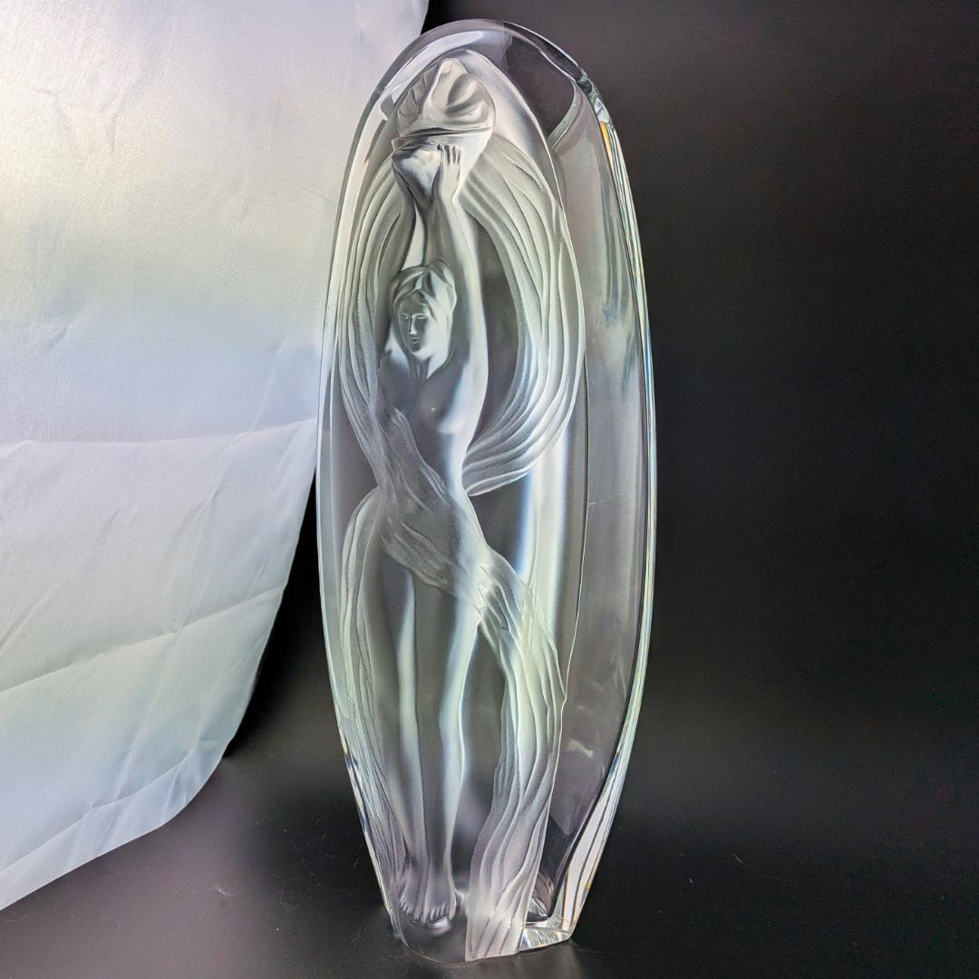 konomiさん専用　静謐の大型花瓶★ラリック エロイカ EROICA 34㎝
