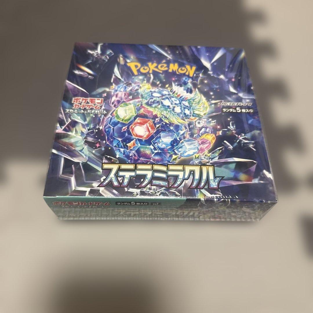 ポケカ ステラミラクル 未開封BOX シュリンク付き