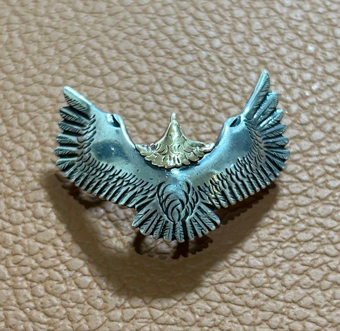 アリゾナフリーダム K18頭金小イーグルペンダントトップ