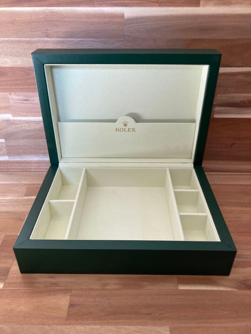 ＊*8様 ROLEX 空箱　時計ボックス グリーン 正規/純正品】ROLEX ロレックス 空箱 BOX ケース 39139 04 緑×グリーン