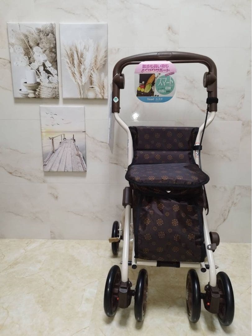 シルバーカー 【幸和製作所】 ルミド SIMD02　チェックブラック