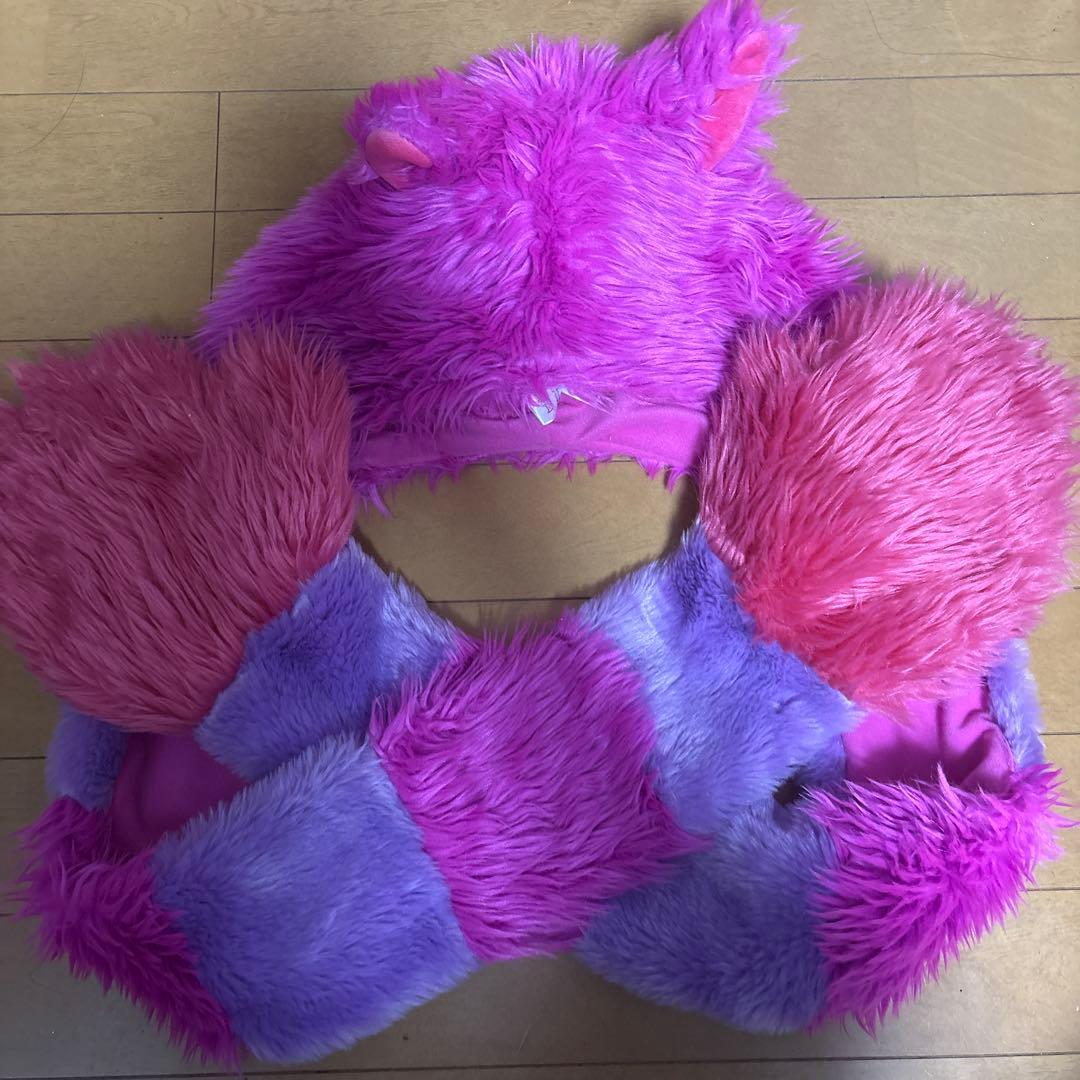 ディズニー チシャ猫 マフラー ファンキャップ