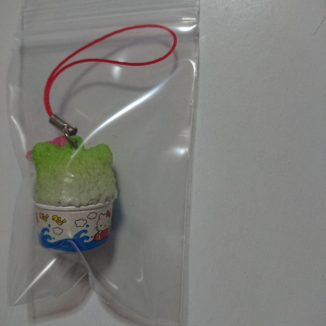 ハローキティ お祭りマスコットりんご飴 かき氷 クレープ 風鈴