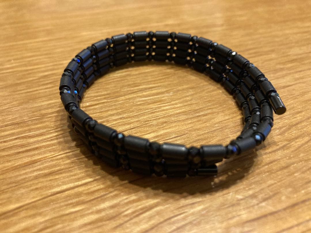 コアフォース ループ ブラックスピネル CFL70 70cm ネックレス ブレス