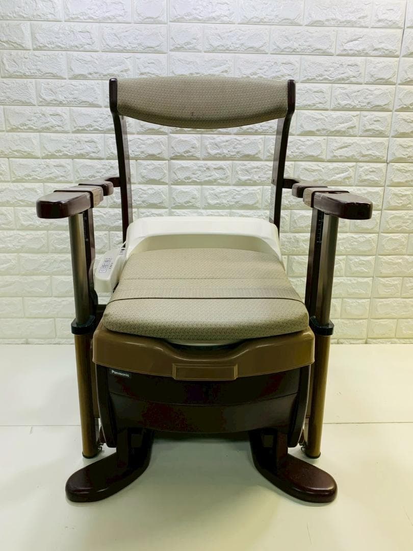 225Z 介護用温水洗浄便座付ポータブルトイレ Panasonic 送料込