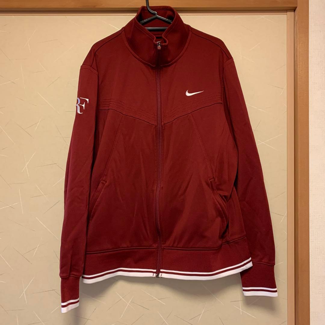 2011 フェデラー全仏準優勝モデル　Nike ジャケット　RFロゴ刺繍