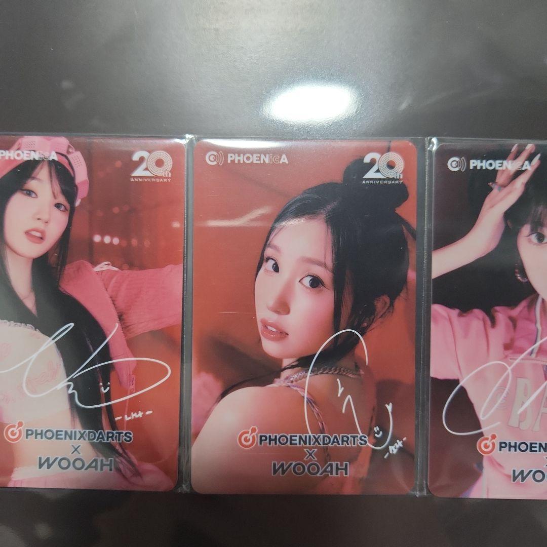 PHOENIXDARTS x WOOHAAH サイン入りカードセット - メルカリ