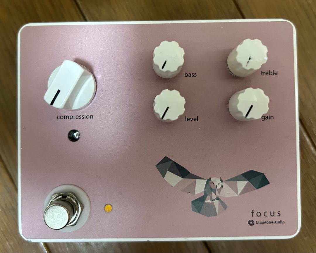 Limetone Audio focus コンプレッサー　限定色ピンク
