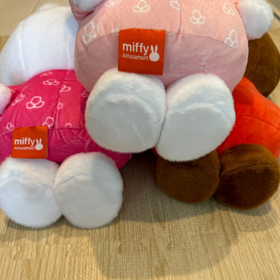miffy ぬいぐるみ 3体セット ミッフィー&メラニー プライズ品 クレーン
