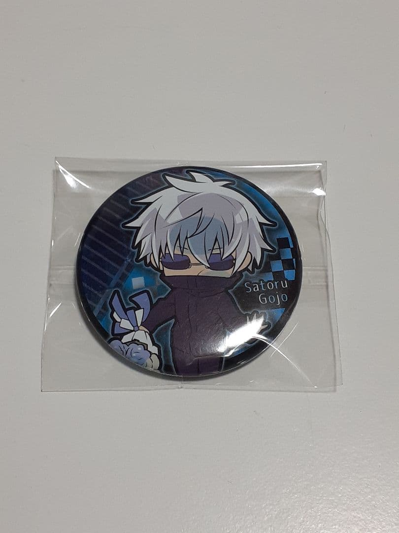 呪術廻戦 ぴた！でふぉめ オープニング 缶バッジ 五条悟
