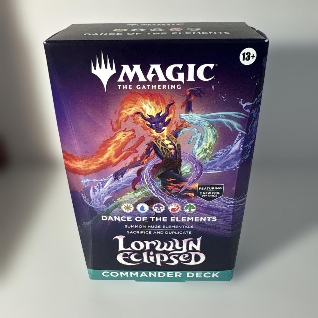 バ*ン様 英語版　ローウィンの昏明 統率者デッキ エレメンタルの舞踊 Amazon.co.jp: マジック：ザ・ギャザリング 『ローウィンの昏明』統率