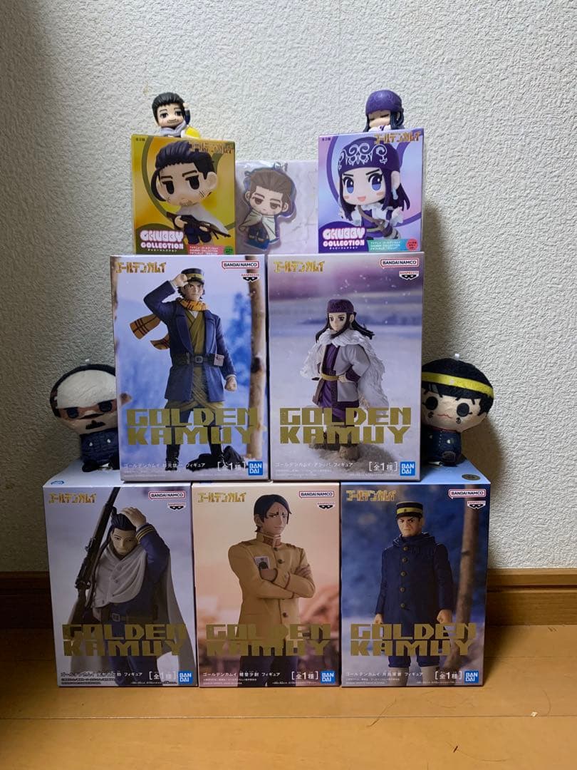 ゴールデンカムイ フィギュア 5体セット XrossLink ゴールデンカムイ フィギュア 5体セット - メルカリ