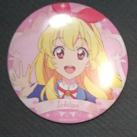 アイカツ 星宮いちご 缶バッジ - メルカリ