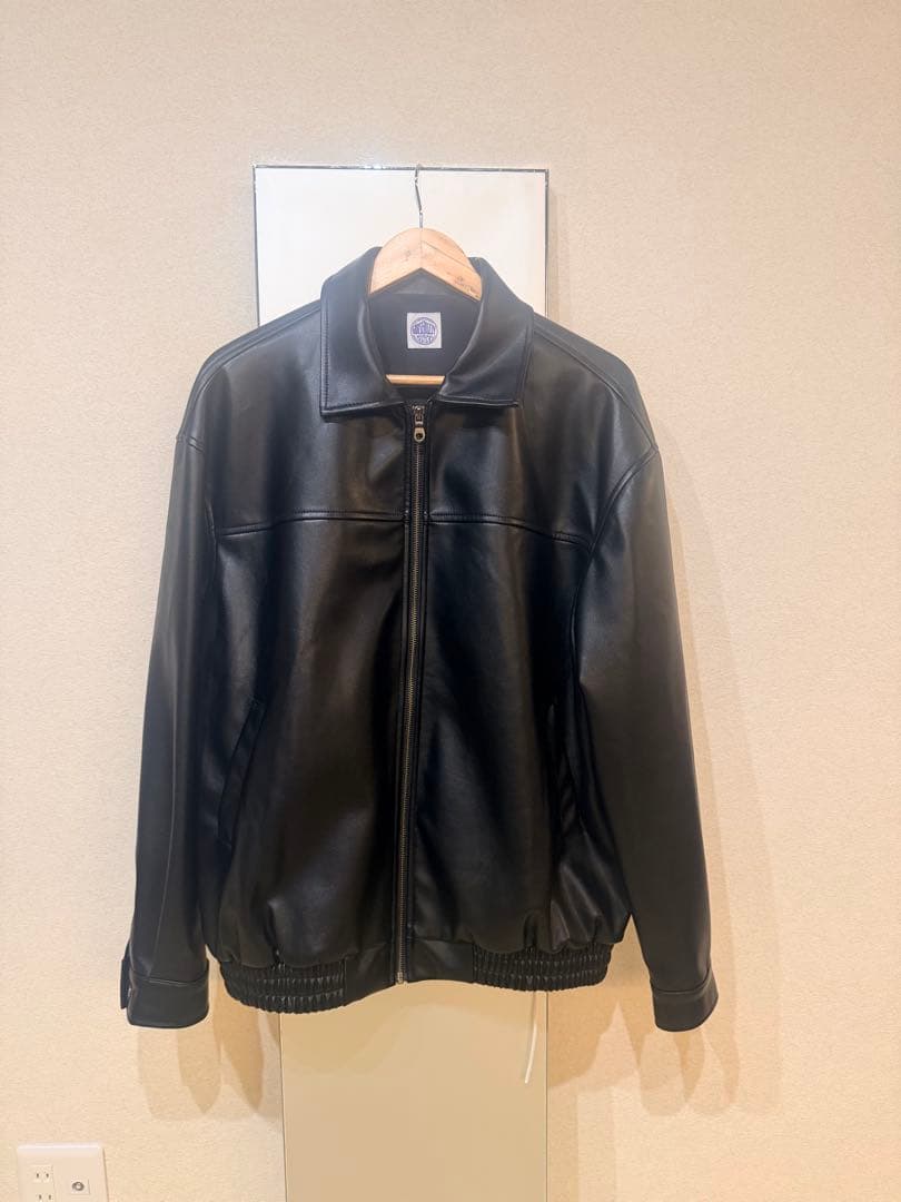  BUZZY TJ 未使用　レザージャケット　ウォレットチェーン付き