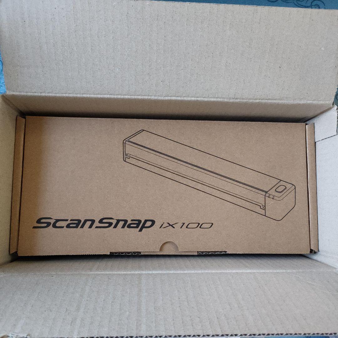【美品】ScanSnap iX100 FI-IX100BW スノーホワイト