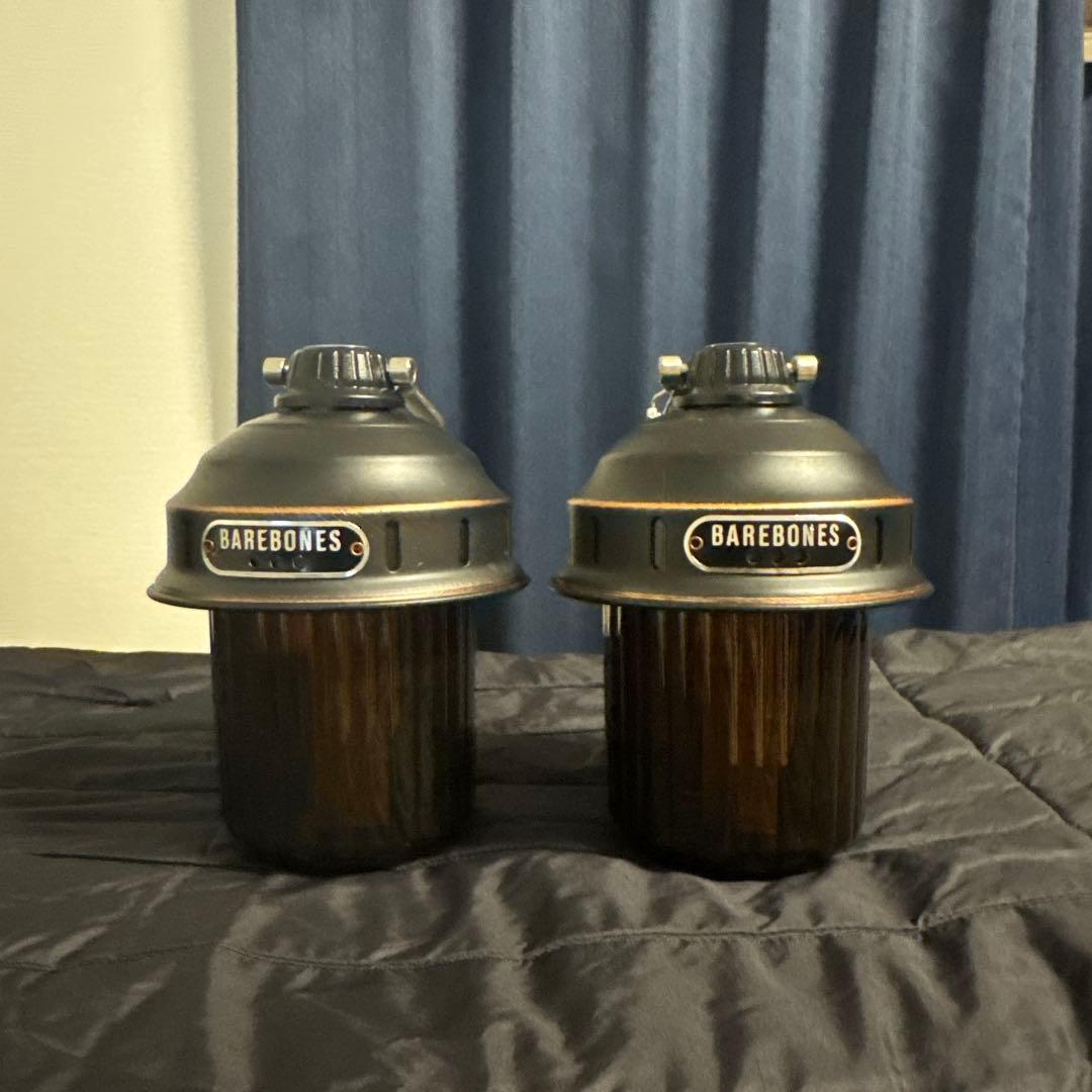 【カスタム品】ベアボーンズ ビーコンライト　ホヤ　コロニスタ　ブラウン BAREBONES ビーコンライト専用 『カスタムグローブ』 KAE