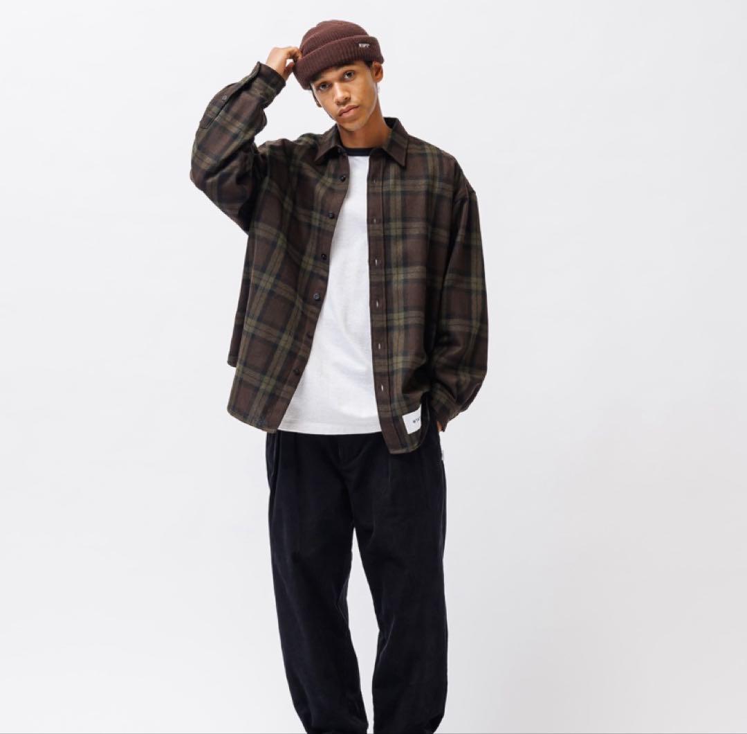 WTAPS TXT 01 LS WOPL TWEED TEXTILE - メルカリ
