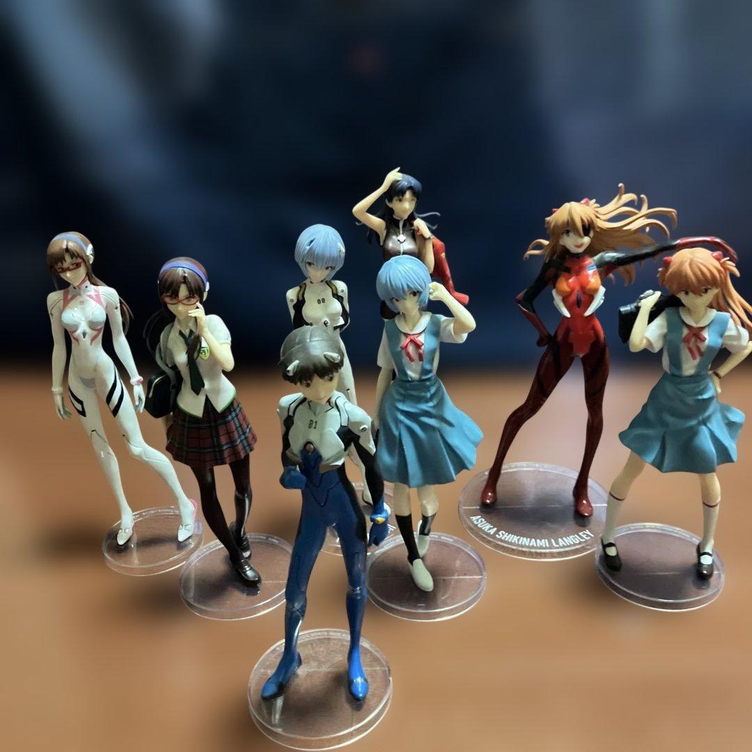 エヴァンゲリオン フィギュアセット 8個