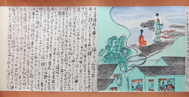 ▽ 聊斎志異 木版画 巻物 ▽ 共箱 峰岸魏山人 /聊齋志異 - メルカリ