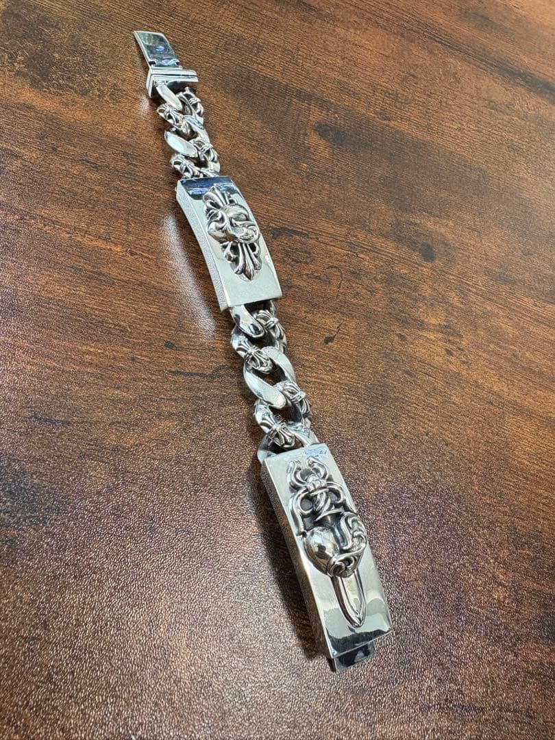 クロムハーツ ダガーハートブレス 16リンク
