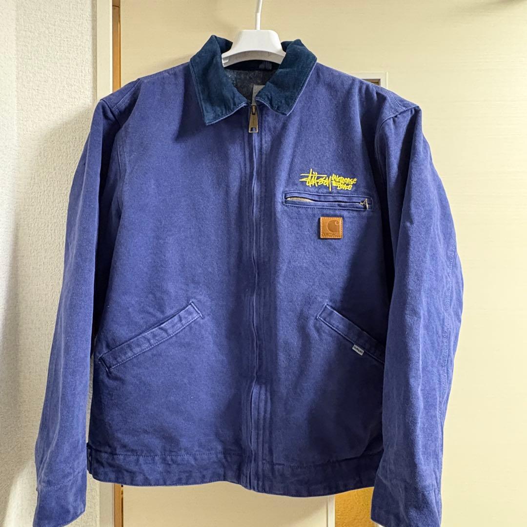 stussy × carhartt ジャケット