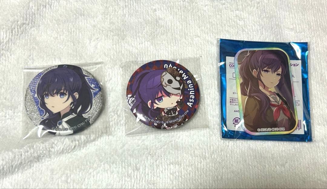 プロセカ 朝比奈まふゆ グリッター 缶バッジ グリ缶 48A - メルカリ