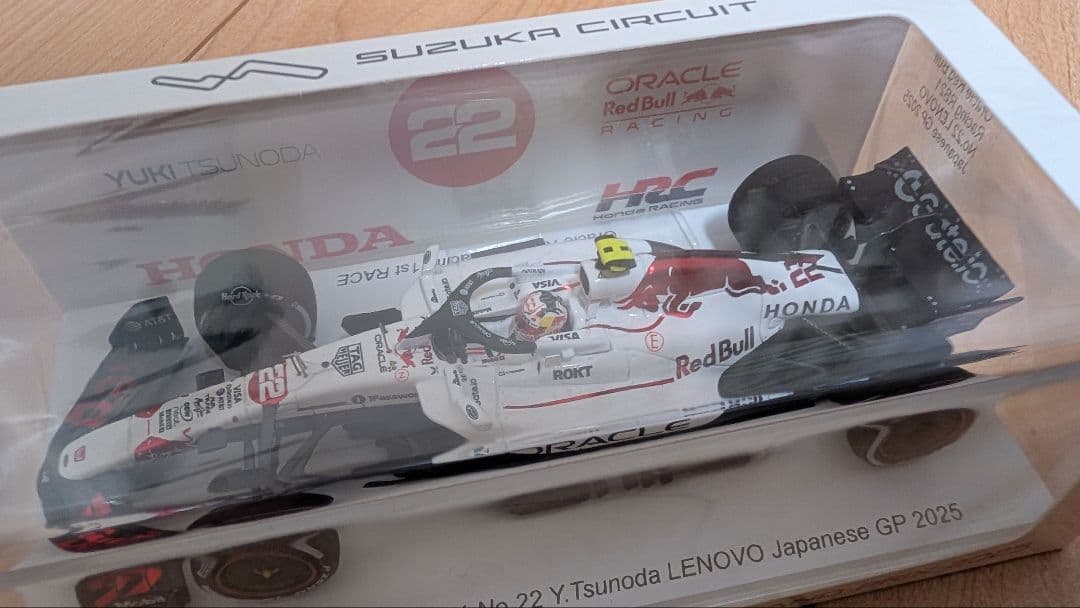 5*歳様 鈴鹿サーキット別注1/43 レッドブル RB21 角田 裕毅 日本GP