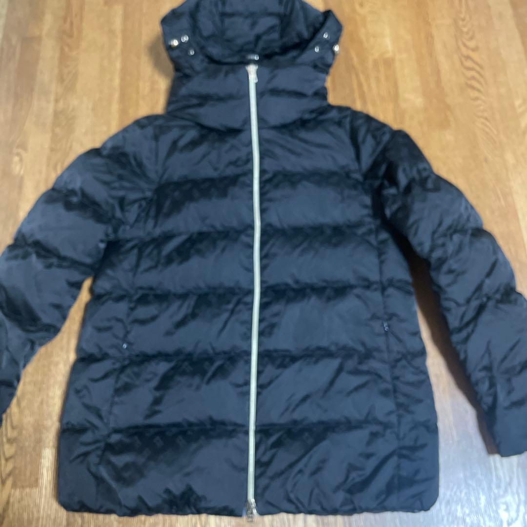 Herno フード付きダウンジャケット 黒