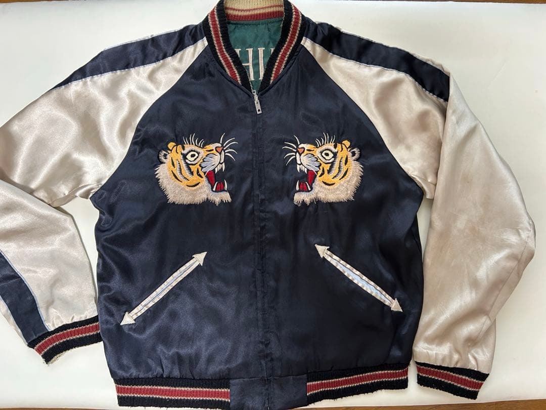 テーラー東洋 TT11381 舞妓×CHIEFリバーシブルスカジャン Mサイズ