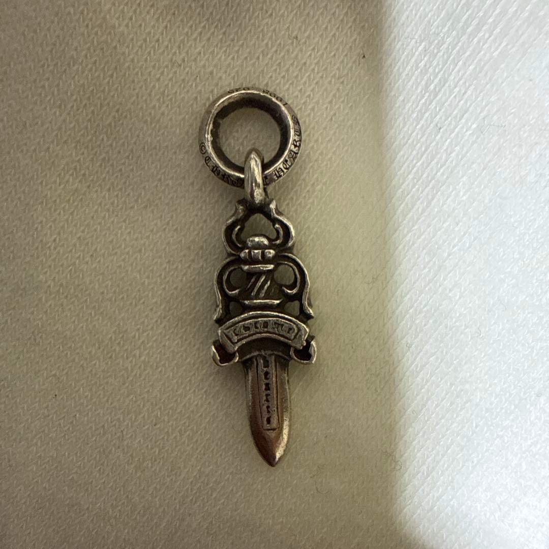 【希少】クロムハーツ #5 ダガーチャーム ペンダントトップ