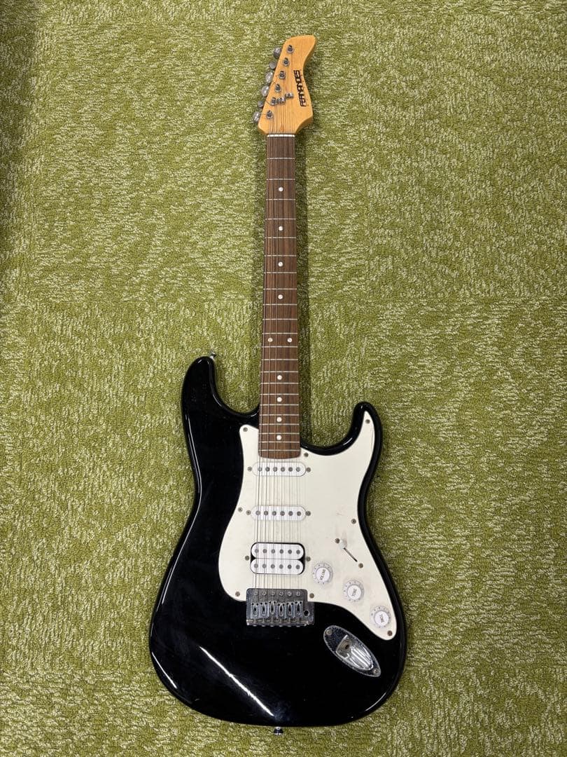 FERNANDES ストラトキャスタータイプ エレキギター ブラック Squier by Fender SONIC STRATOCASTER HSS Black エレキギター初心者14