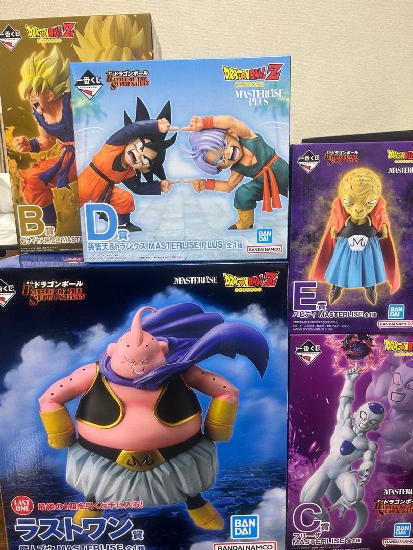 ドラゴンボール 一番くじ　フィギュアセット　B賞C賞D賞E賞ラストワン