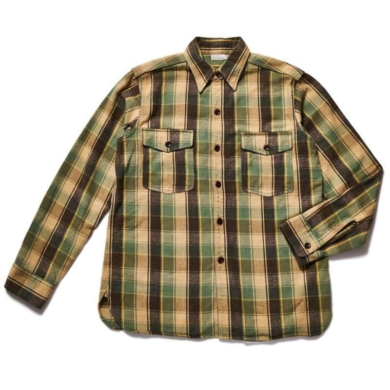 新品未使用 ウエアハウス 今季完売 XL 3022 ネルシャツ H柄