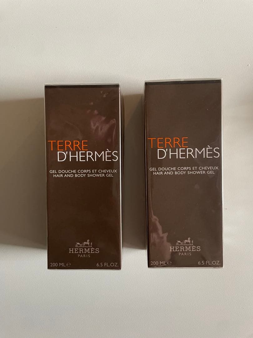 【新品】TERRE D'HERMÈS ヘア＆ボディシャワージェル200ml 2本