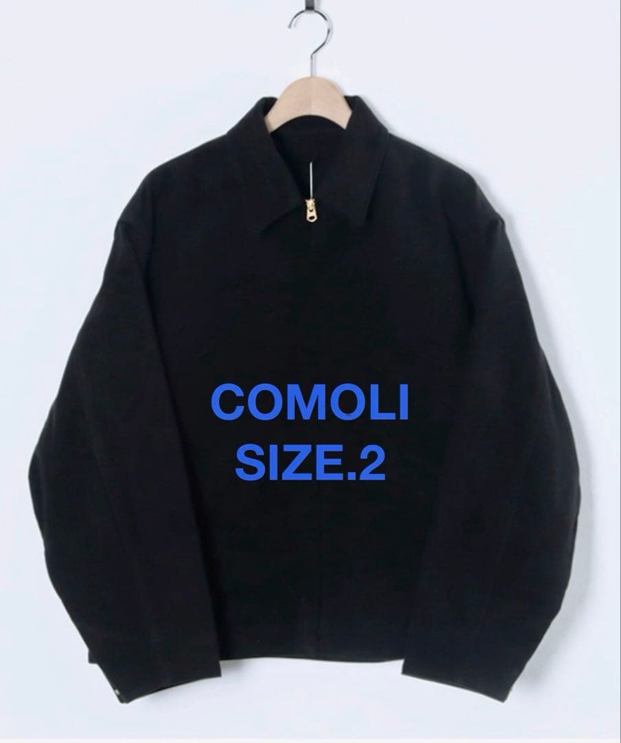 COMOLI モールスキンジップショートジャケット 24AW サイズ2