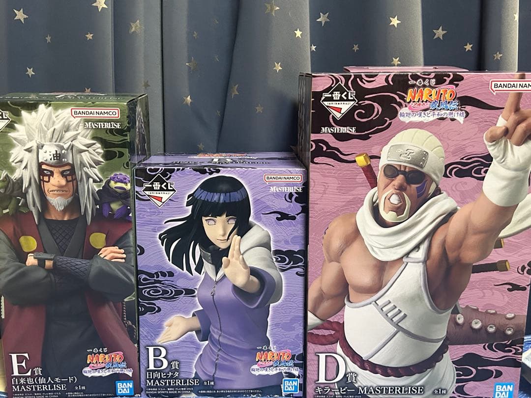 NARUTO 1番くじ　フィギュア　B賞　D賞　E賞