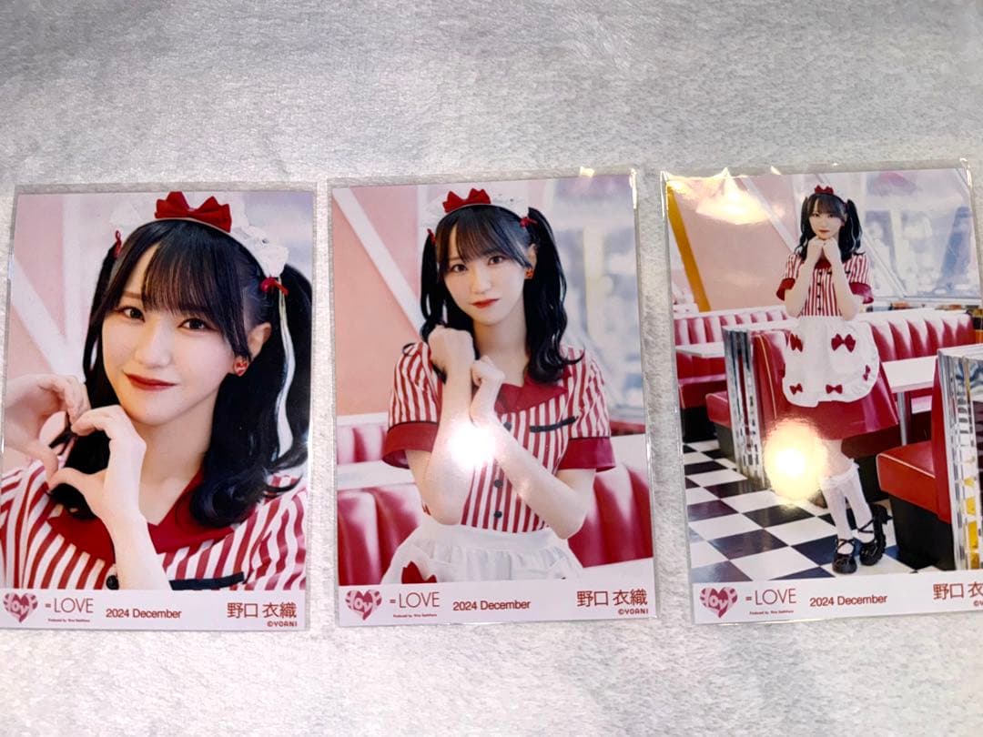 LOVE 野口衣織 仲直りシュークリーム 生写真 コンプ - アイドルオリジナル