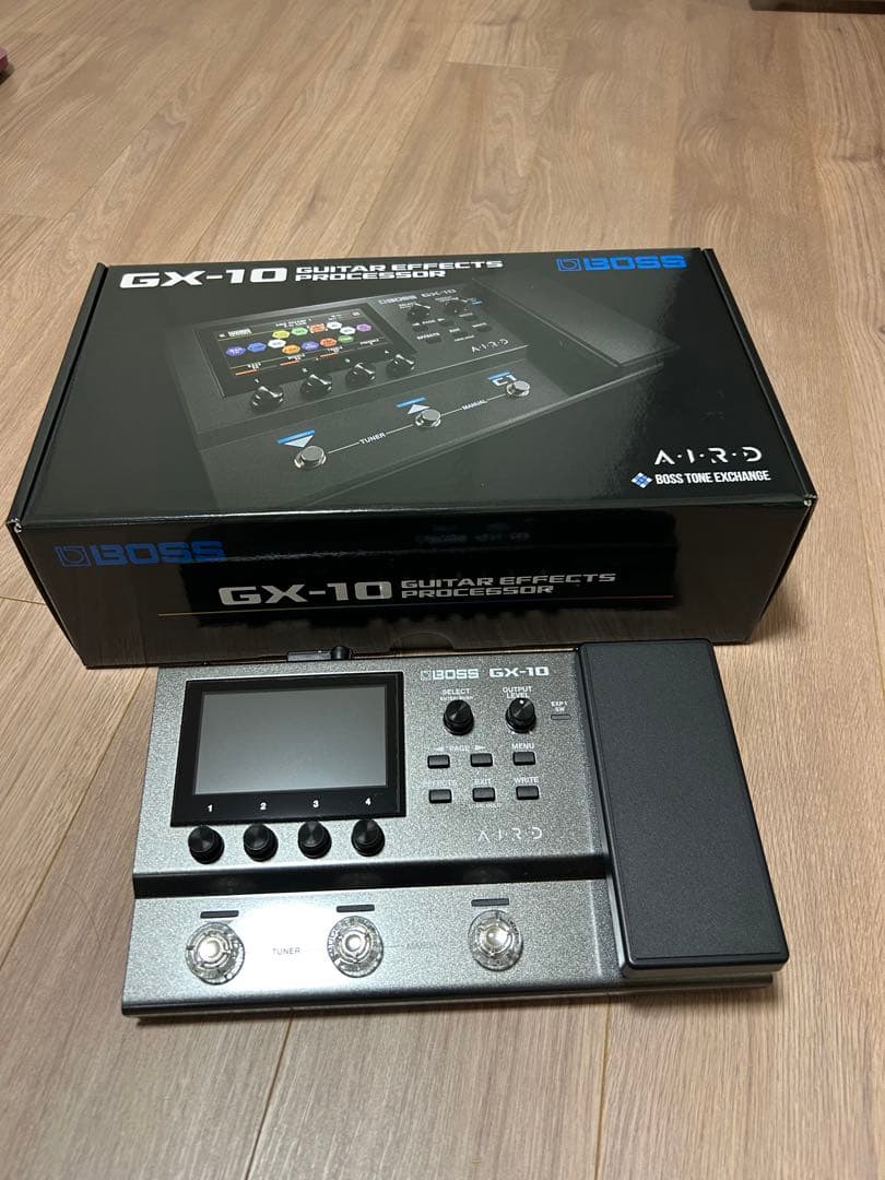 BOSS GX-10 ギターエフェクター　BT-DUAL付き　　美品 実機レビューあり】BOSS GX-10でギタリストの理想を具現化！魅力の