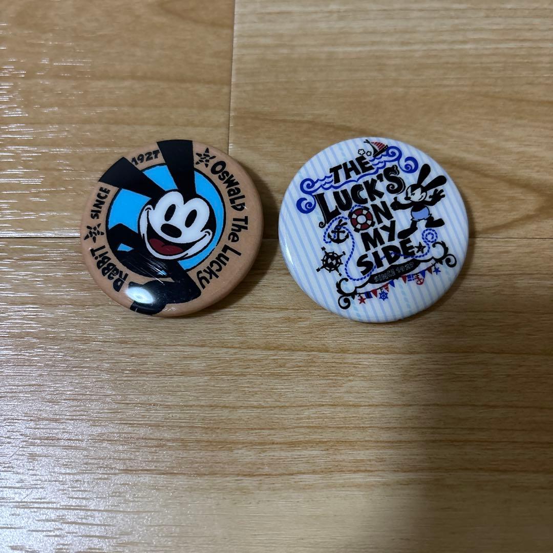 ディズニー オズワルド 缶バッジ - メルカリ