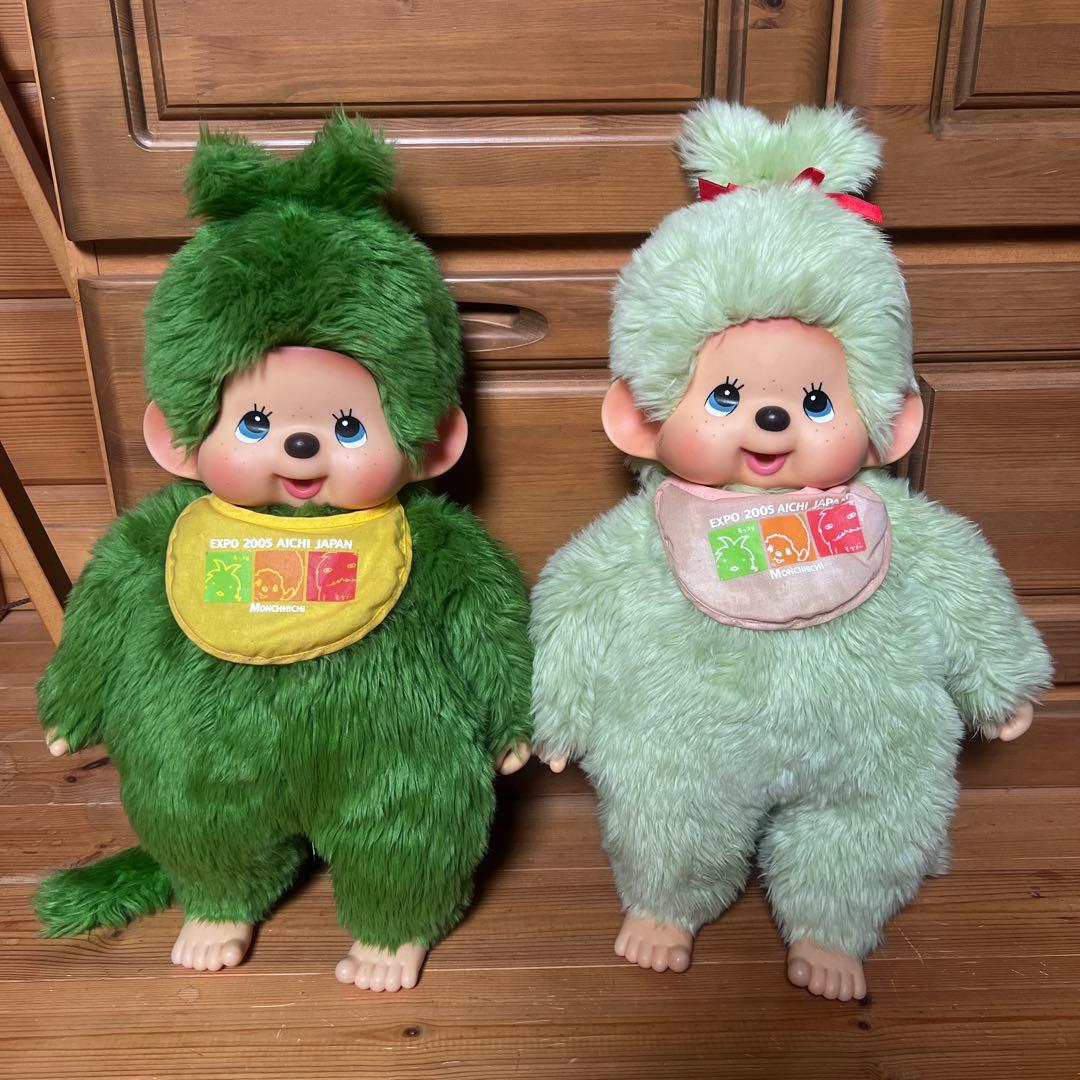 愛・地球博限定 モリゾーキッコロ モンチッチL ２体セット 愛・地球博限定 モリゾーキッコロ モンチッチL 2体セット - メルカリ