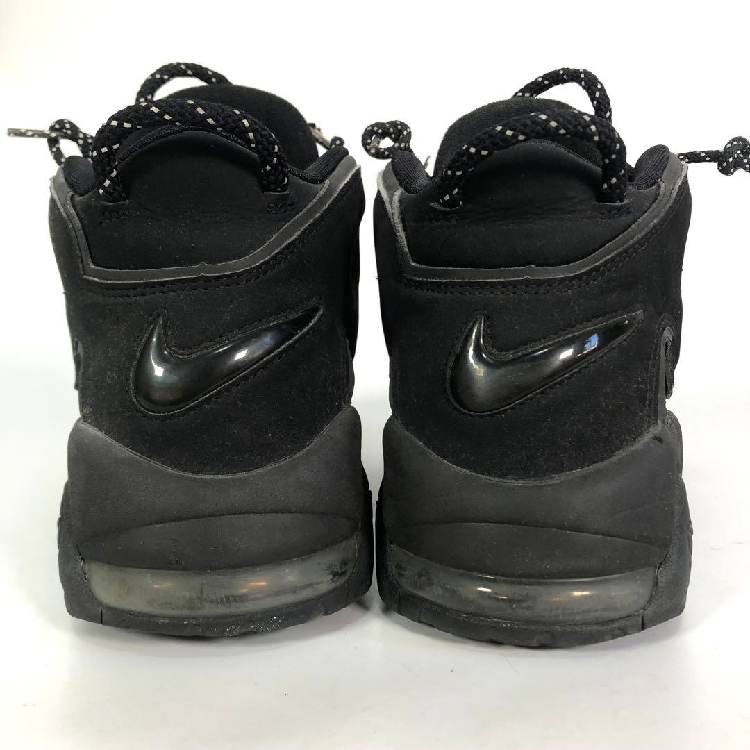 ナイキ スニーカー AIR MORE UPTEMPO BLACK 27.5cm