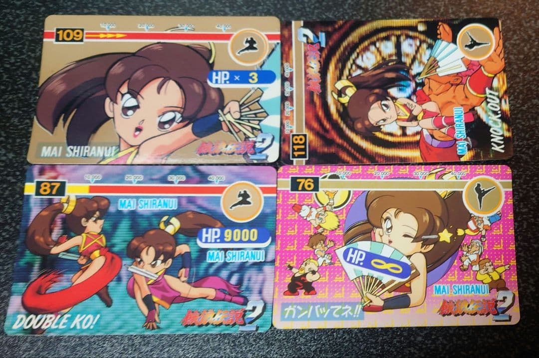 餓狼伝説2 不知火舞 カード ノーマル - メルカリ