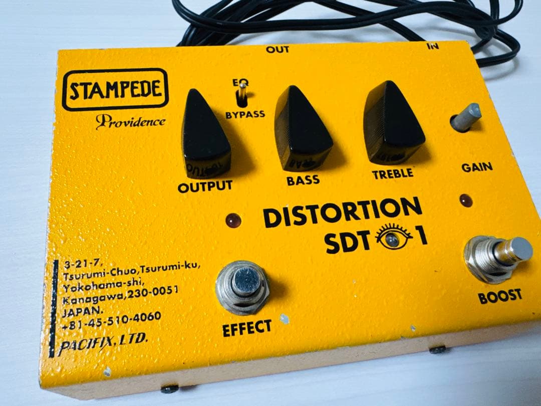 Providence STAMPEDE SDT-1 ディストーション