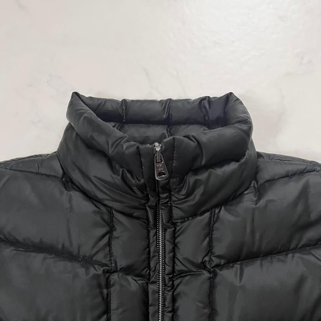 大きいサイズ マックスマーラ ロングダウンコート ベルト 黒 ダブル