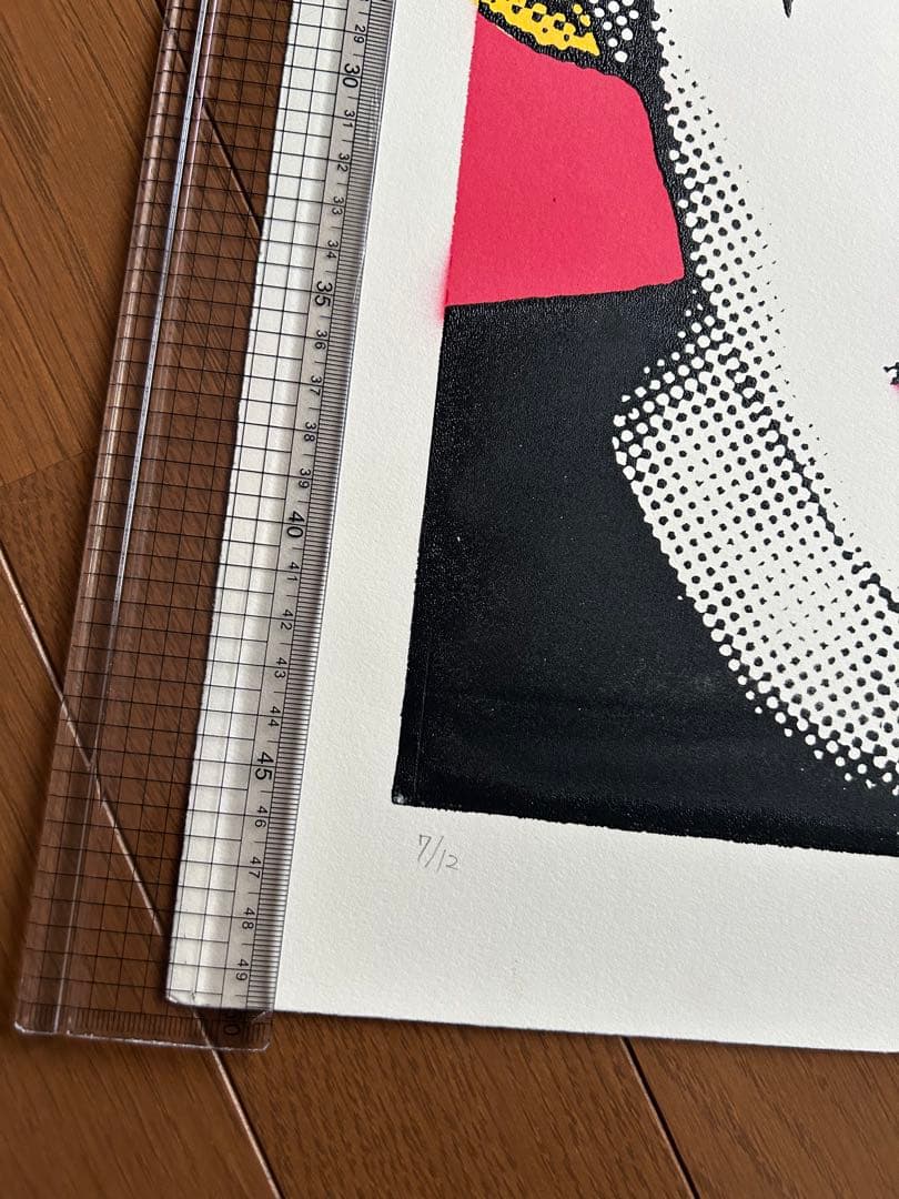 乾シンイチロウ シルクスクリーンbeat it ゲルニカ マイケルジャクソン