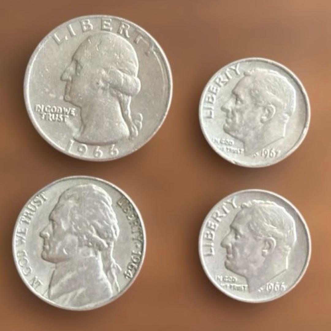 アメリカ60年代コインセット - メルカリ